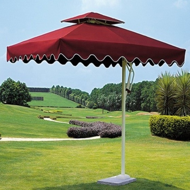 Factory Promotion Wholesale Outdoor Portable Striped Beach Umbrella