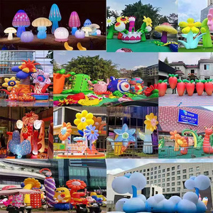 Custom Commercial Advertising Inflatables Characters Blow Up Cartoon Animals Model Costumes