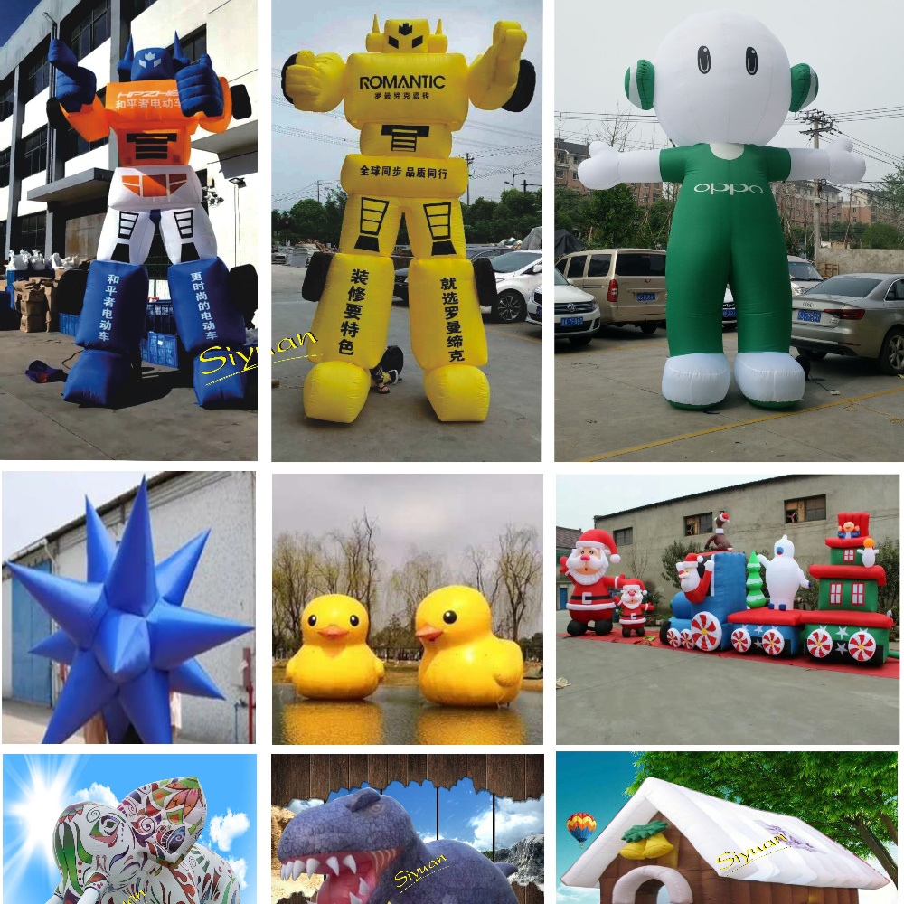 Big Size Advertising Inflatable Toys Outdoor Cartoon Walking Ducks Costume