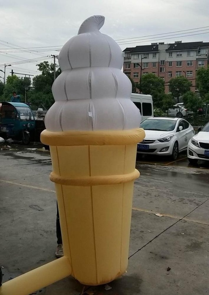 Hot Sale Giant Cartoon Ice Cream Inflatable Model For Promotion Events