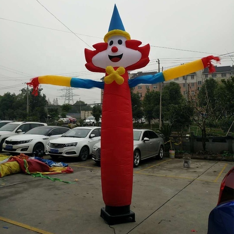 Promotion Advertising Oxford Outdoor Inflatable Clown Waving Model