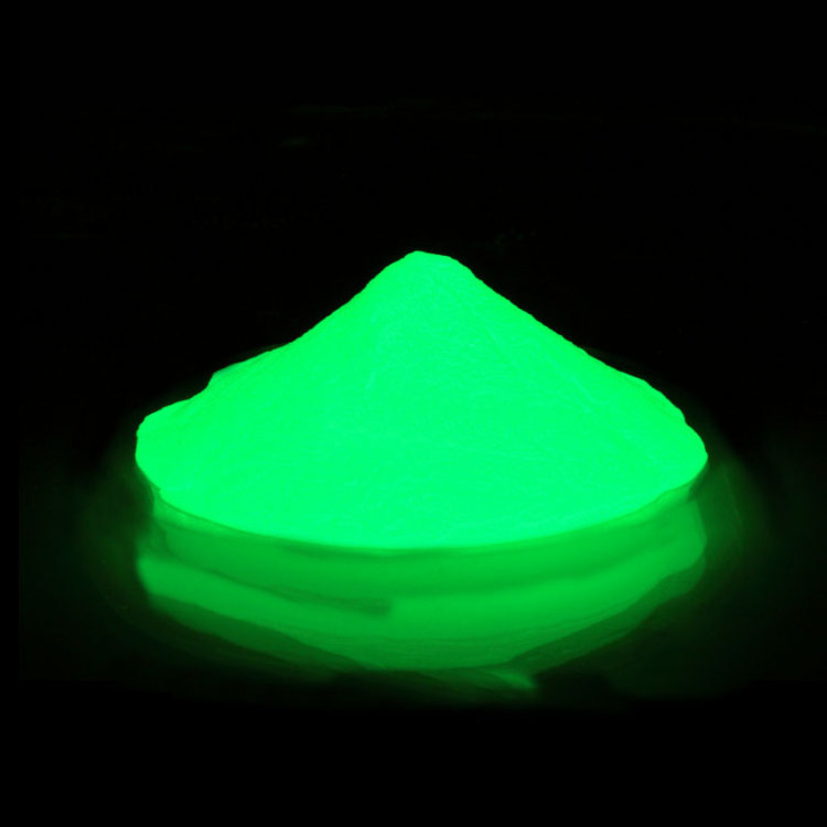 non-toxic visible brightness fast absorbing light strontium aluminate luminous coating pigment glow in the dark nail dip powder