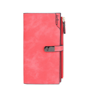 SY New PU Leather Long Multiple Card Slots Phone Wallets For Women With Zipper&Hasp Lady Card Holder Wholesale Ladies Purse Wall