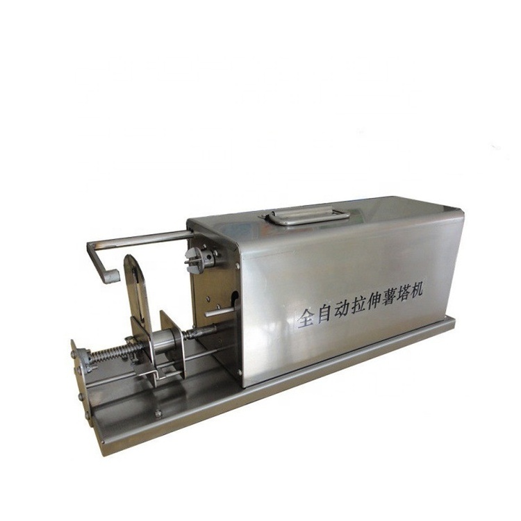 Manual Electric Stainless Steel Twisted Potato Holder Tornado Potato Tower Cutter Slicer Cutting Machine Spiral Potato Machine