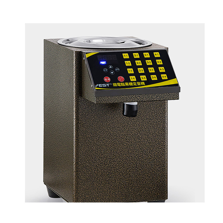 High Quality Milk Tea Fructose Quantitative Machine Automatic Fructose Sugar Dispenser for Bubble Tea Shop