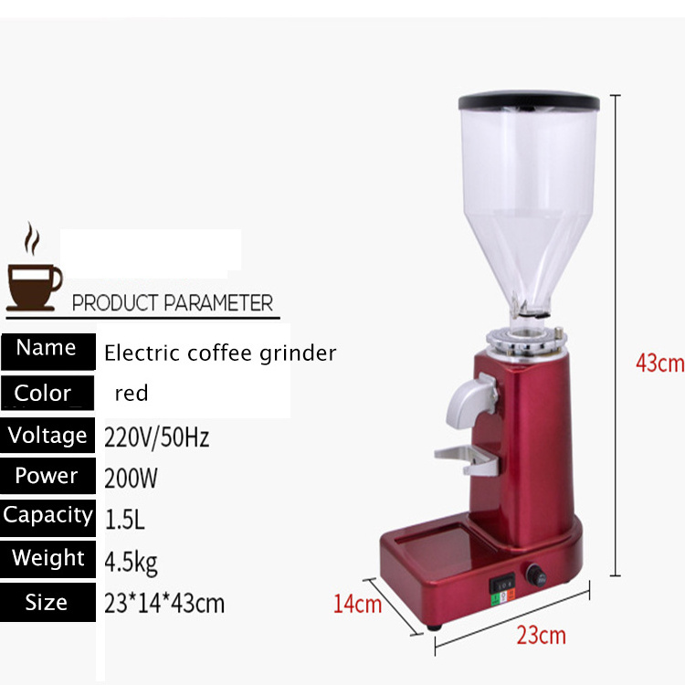 High Quality Professional Automatic  Electric Expresso Coffee Bean Grinding Machine Coffee Grinder