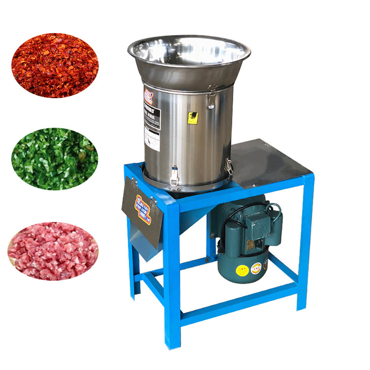 Hot Selling 300Kg/H Chili Mincing Cutting Machine Onion Chopper Mincer Parsley Cabbage Carrot Vegetable Chopping Machine