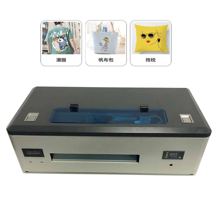 Factory Direct A3 Size Uv Dtf Printer T-Shirt Dtf Printing Machine Led Uv Flatbed Printer