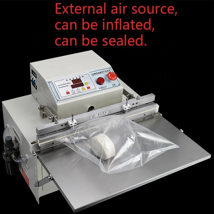 Air extractor packaging machine external pumping vacuum packing machine industrial vacuum sealer