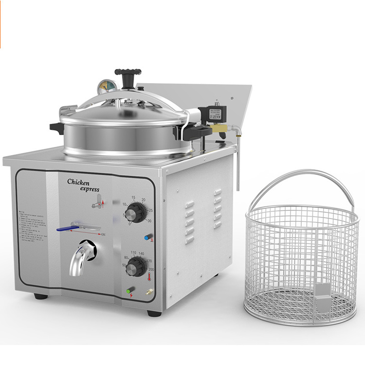 High Quality Automatic Kfc Gas Pressure Fryer Broaster Pressure Fryer For Home Use