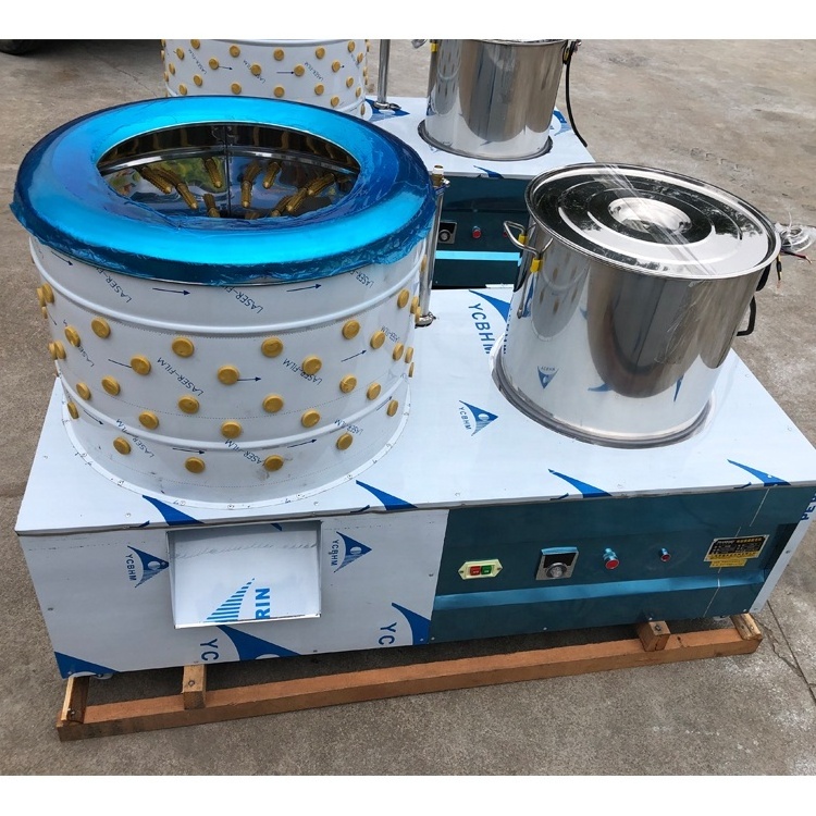 New Design Electric Commercial Automatic Chicken Plucker Machine Poultry Plucking Feather Removal Machine