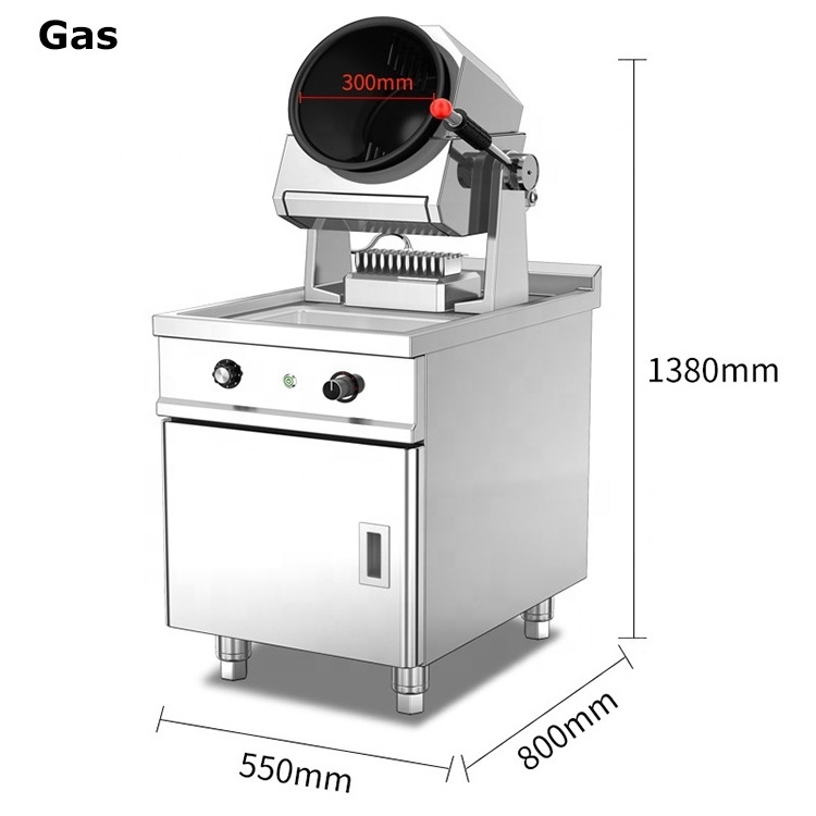 Restaurant Fried Rice Machine Smart Intelligent Cooking Robot Commercial Wok Robotic Cooking Machine