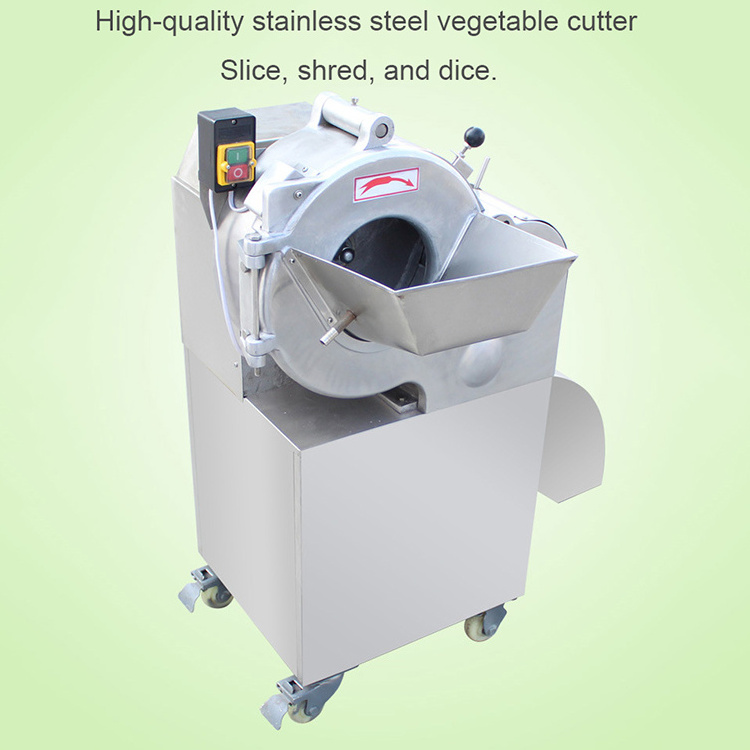 Multifunction vegetable cutter industrial slicer shredder electric vegetable dicing machine