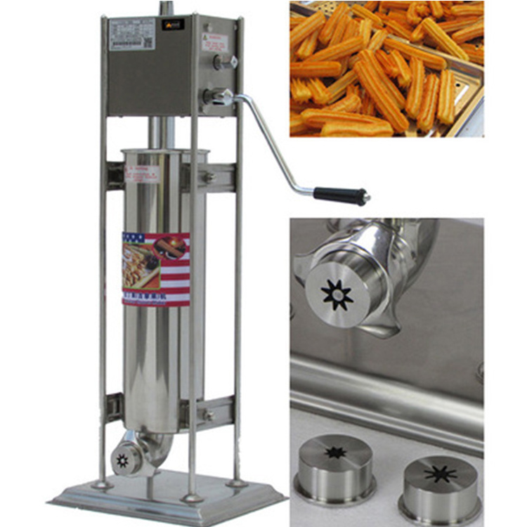 2020China Factory supply stainless steel adjustable automatic Churros machine, professional Churros maker