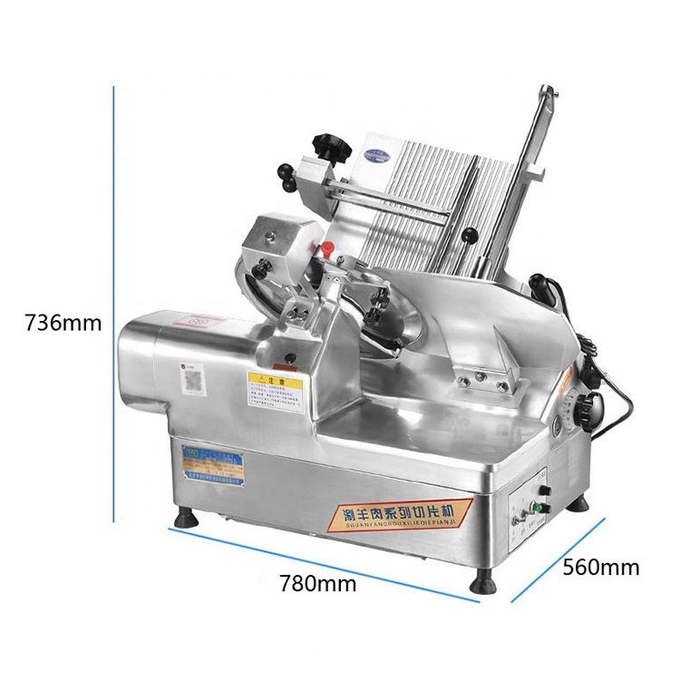 Automatic Sausage lamb beef meat meat cutter slicing machine commercial fully automatic frozen meat slicer