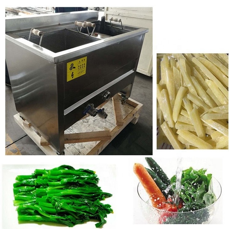 Hot Sale Industrial Boiling Machine Hazelnut Yam Blanching Machine Fruit And Vegetable Blanching Machine