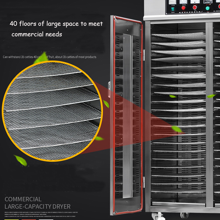 Commercial dehydrator fruit and vegetable dryer industrial food dehydration meat drying oven equipment