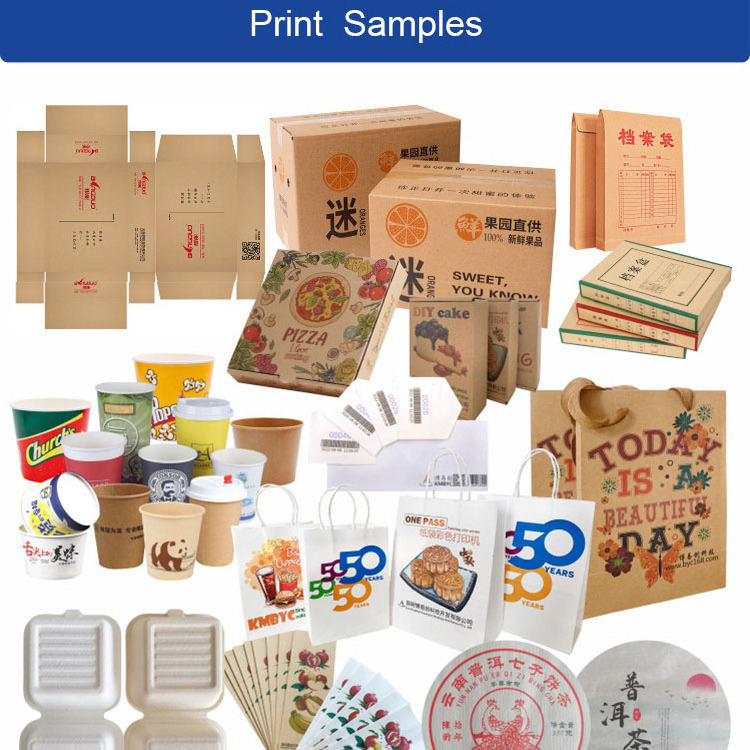 Multifunction Single Pass Paper Cup Printing Printer Machine Paper Cup Box Food Packaging Printer