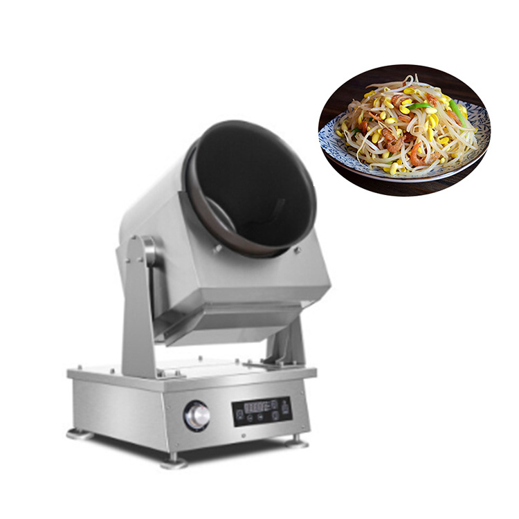 Industrial Cooking Wok Machine Robot Commercial Restaurant Cooking Pot Stir Fryer Automatic Stir Fry Machine