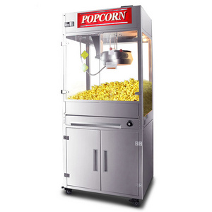 Large Capacity Factory Transparent Glass Commercial Popcorn Makers Popcorn Machine