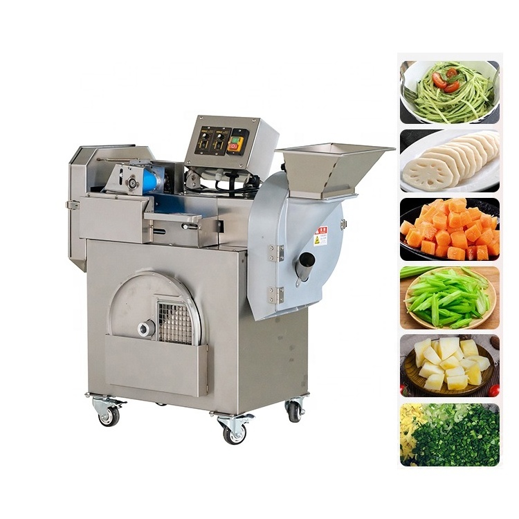 High Quality Vegetable Cube Leaf Vegetable Spinach Cutting Machine Fruit And Vegetable Cutter