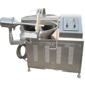 Sausage Bowl Cutter Machinery Meat Process Commercial Meat Vegetable Cutting Machine Commercial Vegetable Chopper Price