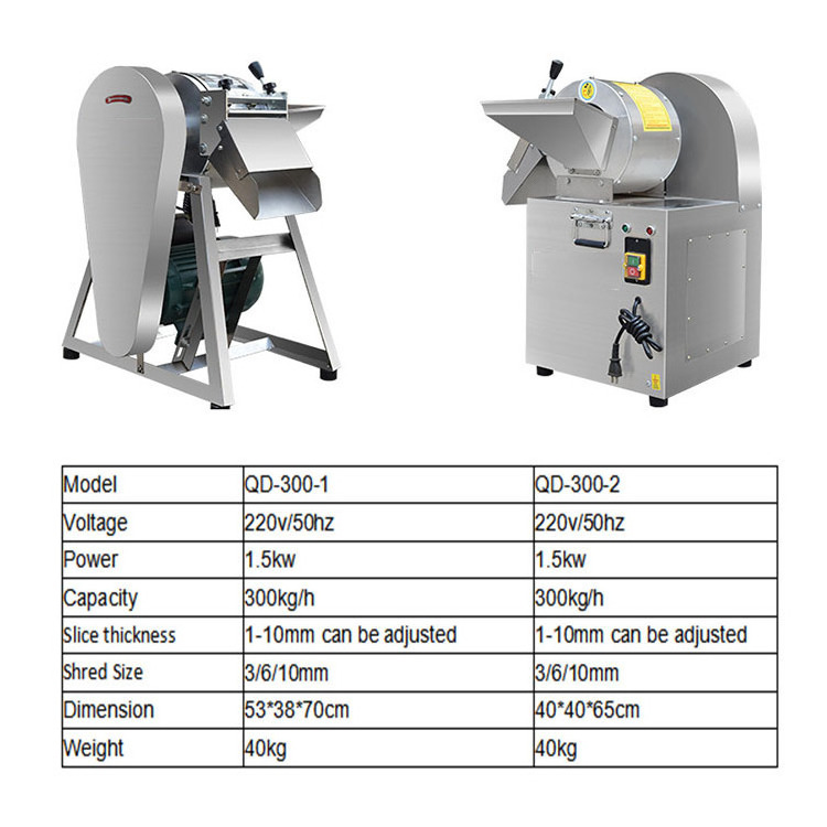 Industrial fruit vegetable cutting machine vegetables shredder cutter electric vegetable slicer