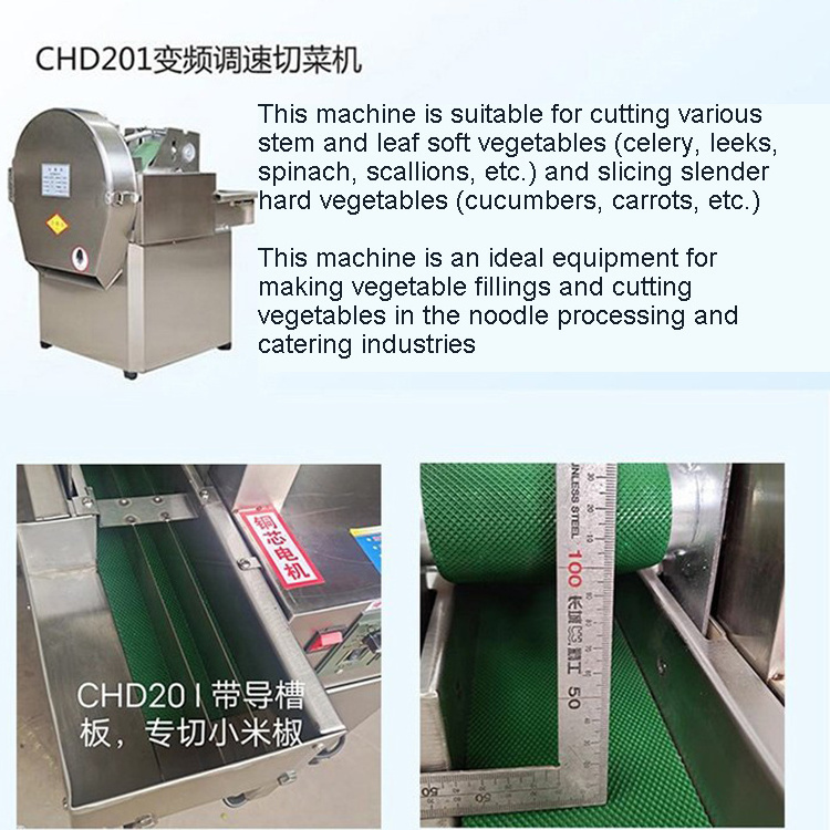 Hot Sale Vegetable Cutting Chopping Slicing Shredding Machine Vegetable Slicer Machine