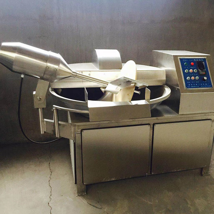 Sausage Bowl Cutter Machinery Meat Process Commercial Meat Vegetable Cutting Machine Commercial Vegetable Chopper Price