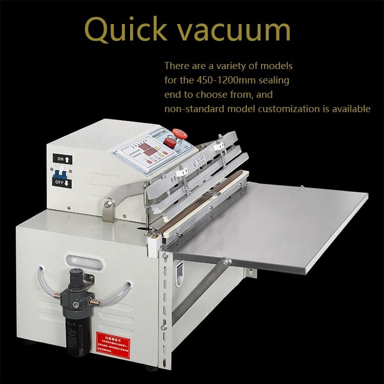 Air extractor packaging machine external pumping vacuum packing machine industrial vacuum sealer