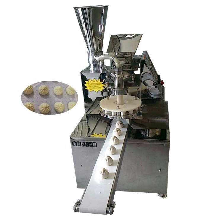 High Efficiency Siopao Baozi Bun Maker Machine/Automatic Soup Dumpling Machine/Grain Product Momo Steamed Bun Making Machines