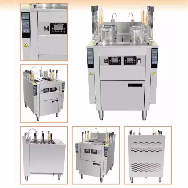 Ramen Noodle Cooking Machine Equipment Gas Water Heater Boiler For Instant Noodle