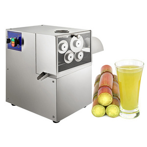 Commercial Electric Stainless Steel Sugarcane Juice Machine Juice Exctractor Sugar Can Juice