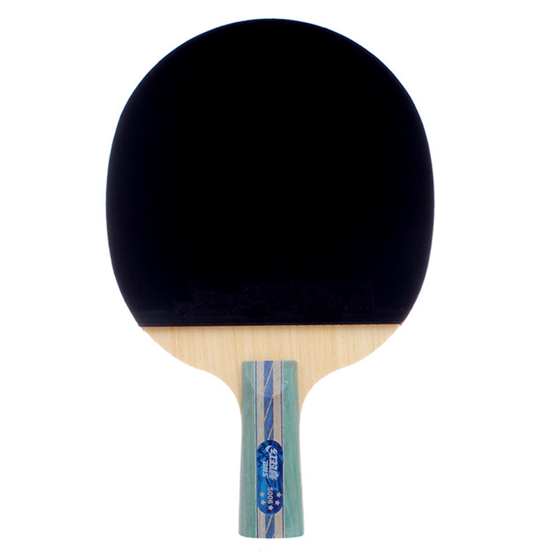 DHS/ Double Happiness 5 star 5002 horizontal grip 5006 straight grip double-sided reverse rubber table tennis racket 5003/5007