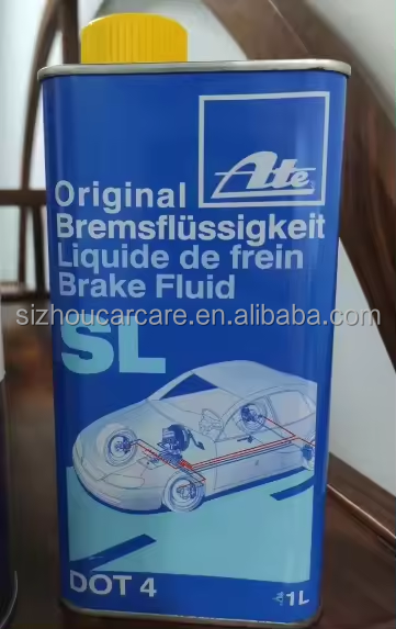 China Factory Price SAE J1703 toy*ta ATE Bendix Car Brake Fluid Oil DOT3 4