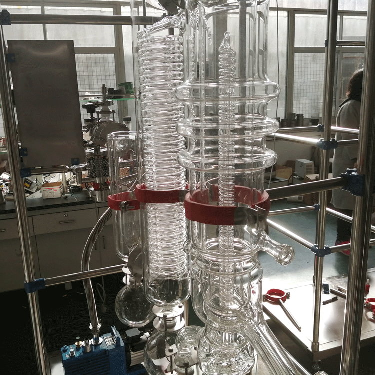 thin film lab molecular evaporator short path distillation