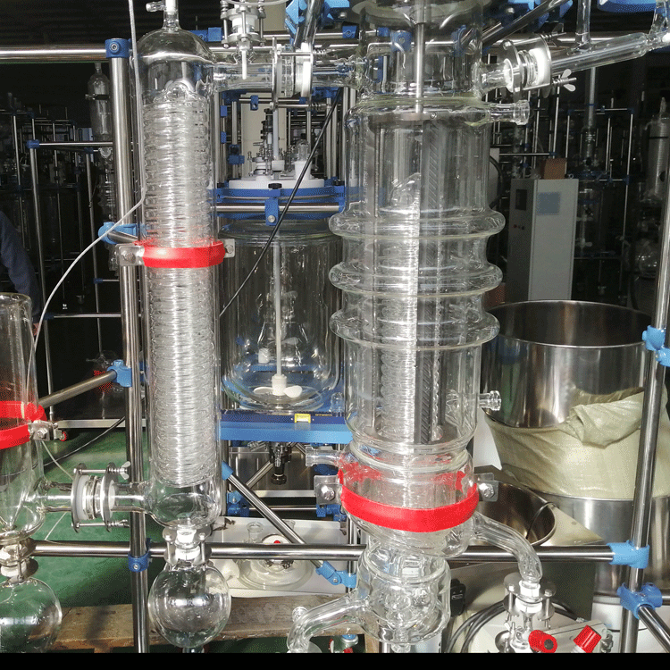 thin film lab molecular evaporator short path distillation