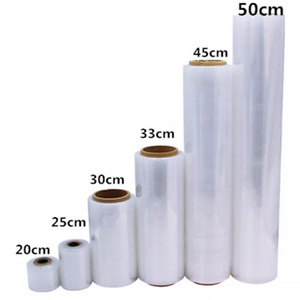 Free Sample Pe Clear Or Black Plastic Pe Pallet Stretch Wrap Cling Film Machine Wrapping Film