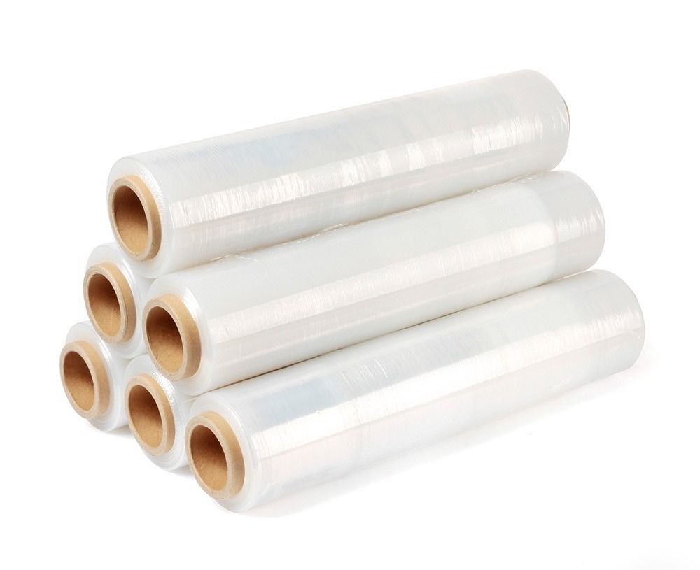 High Quality Wrapping Film Lldpe Shrink Wrap Plastic Packing Shrink Film Wrap Roll Polyethylene Clear Stretch Film