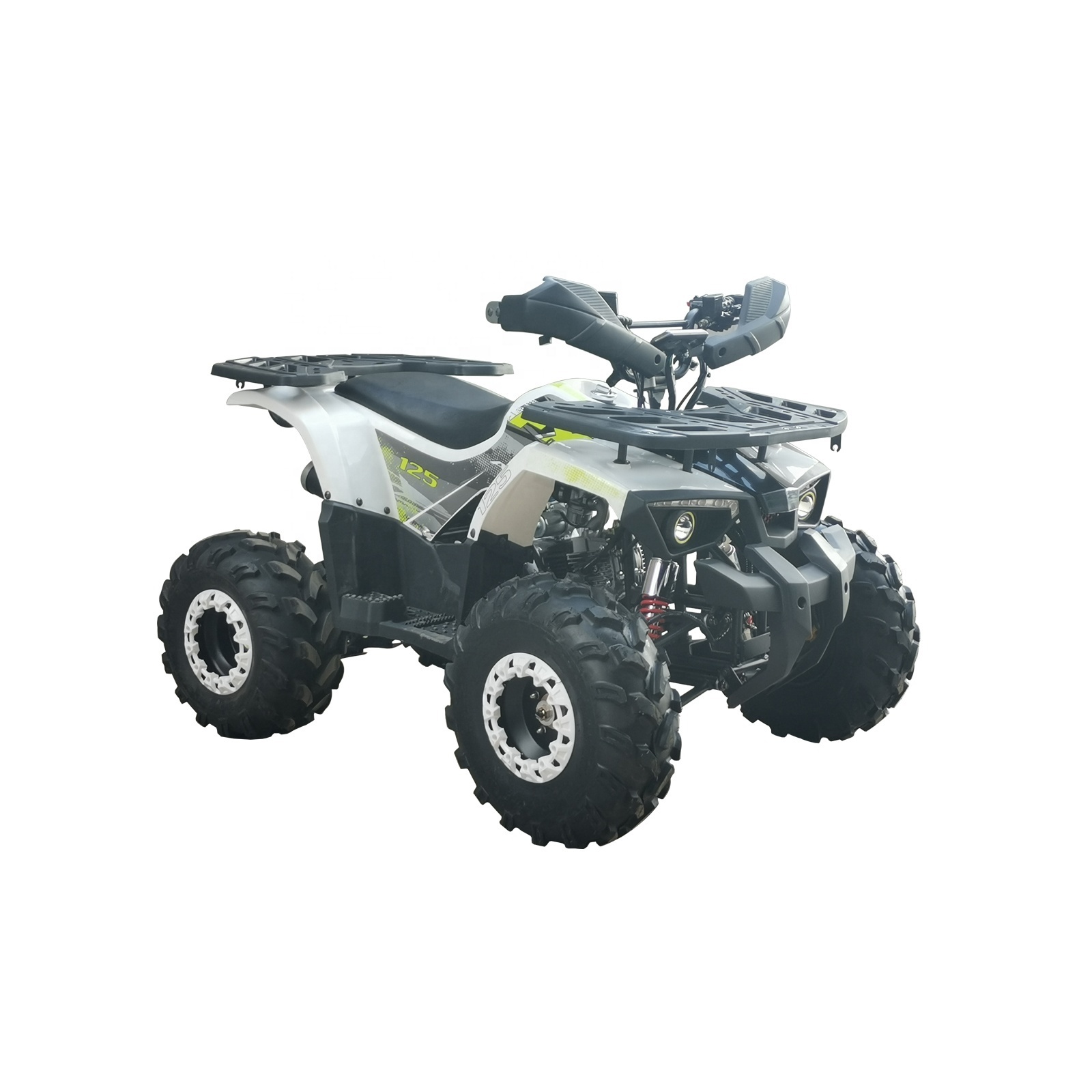 ATVS Aggressive good Performance 4 stroke Gas Quad for Kids ATVs 125cc semi automatic Quad Bikes