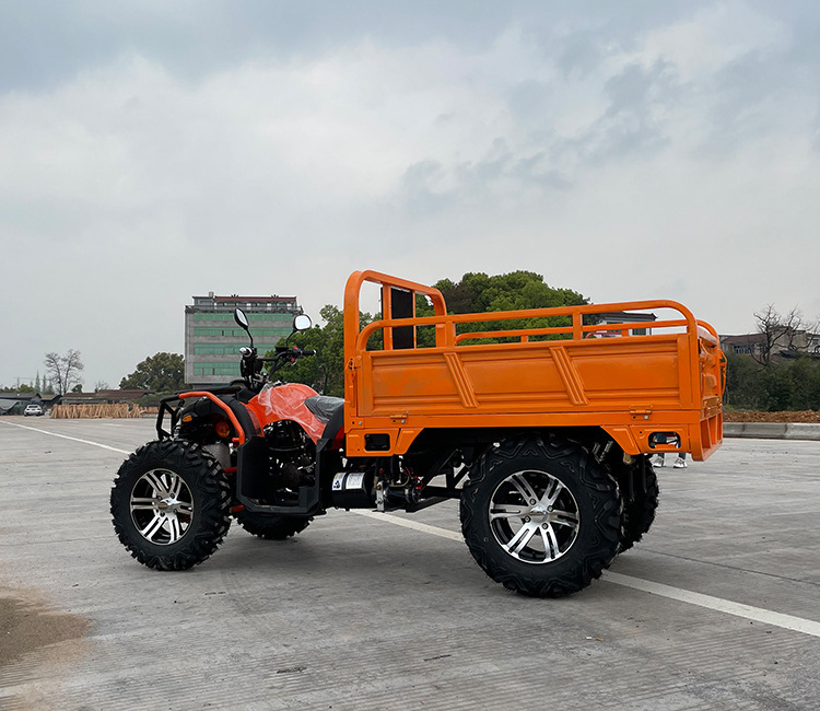 New Product Cargo Trolley Dump Cart Utv And 4X4 With Truck 300Cc Farm Atv