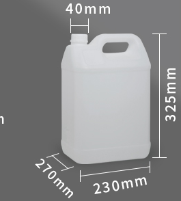 10L Plastic HDPE Jerry Can for Water Chemical Ink Alcohol Oil Packing