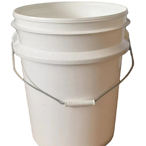 5 Gallon Plastic Bucket  For Ice Cream Candy Tub Packaging  Paint Self produced and self sold, can be customized