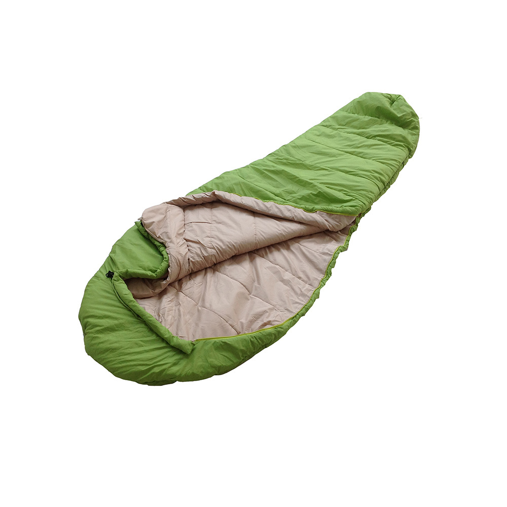 Lightweight splicing envelope sleeping bag outdoor camping traveling single adult nylon/terylene cotton filling compression sack