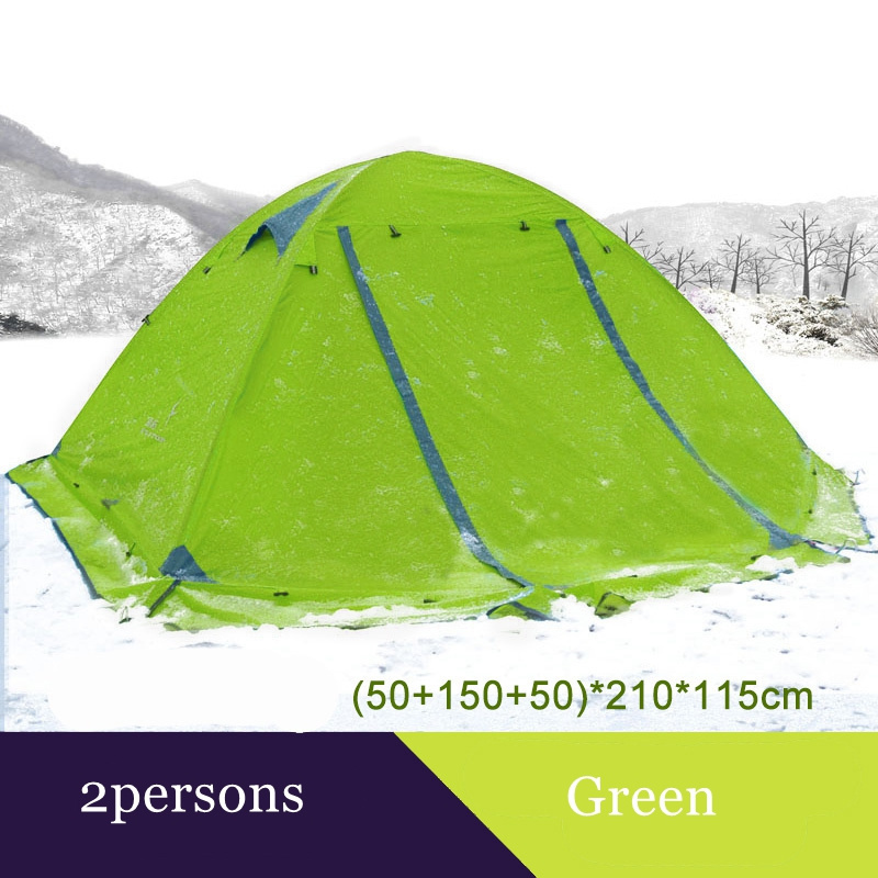 Custom OEM Wholesale 4 Season Backpacking Hiking Tent  Waterproof Outdoor Camping Tent for 2-4 Persons