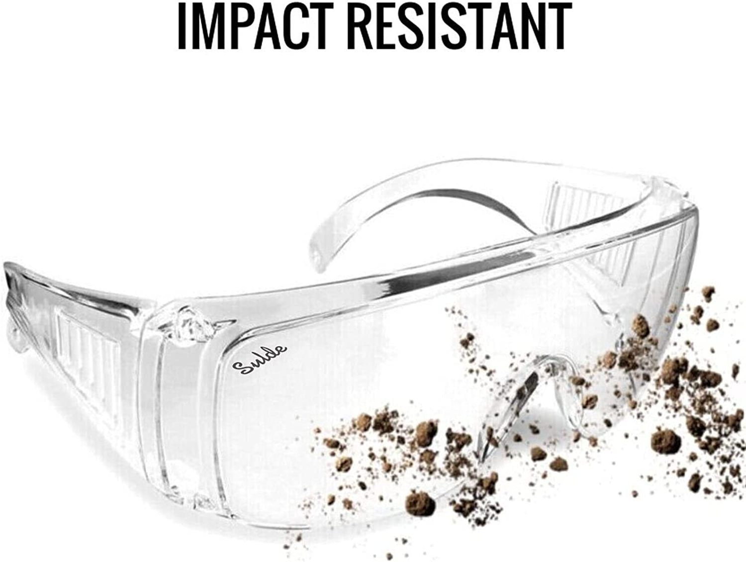 High-definition goggles protective dust-proof wind and sand impact transparent glasses