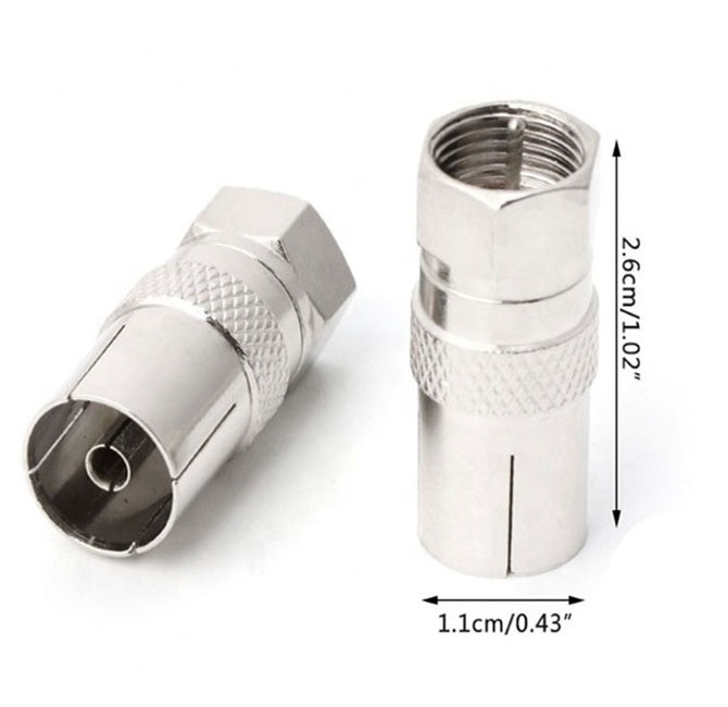 Hot selling Male Plug F Connector to Female Jack Coaxial N Type RF Adapters