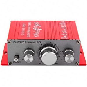 HY-2001 Hi-Fi Mini Amplifiers Audio for Motorcycle Auto Car Home Power Amplifier Stereo Sound Mode USB/MP3/FM/DVD/SD