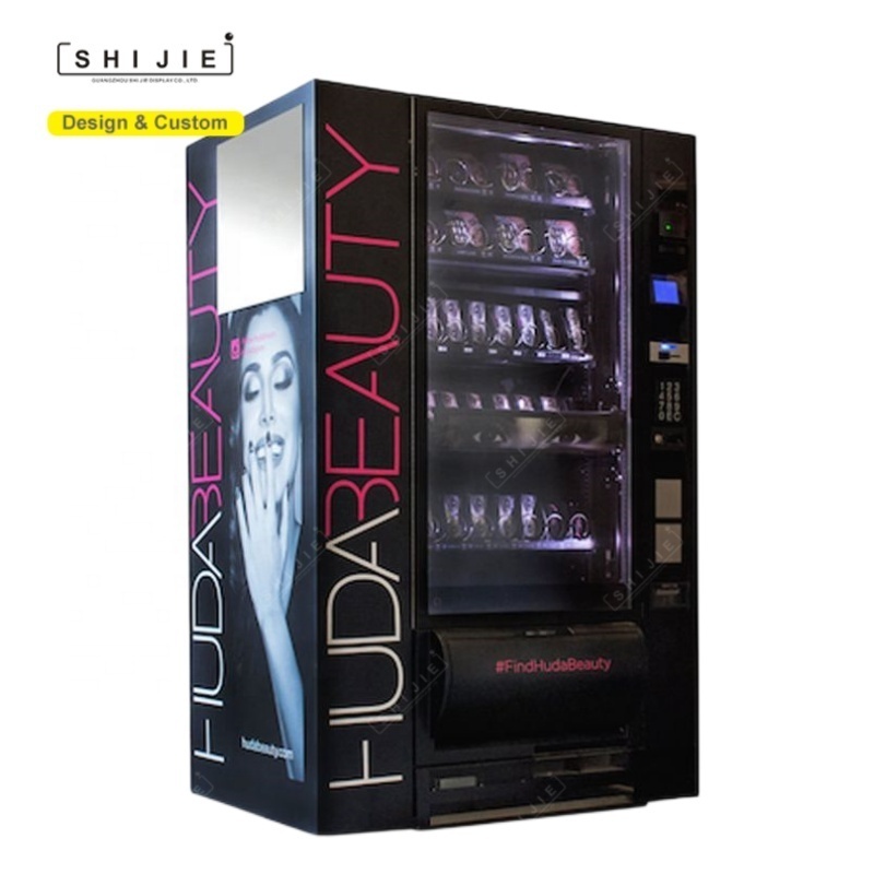 Cosmetics eyelash vending machine hair lash makeup products sale business equtiment beauty vending machine