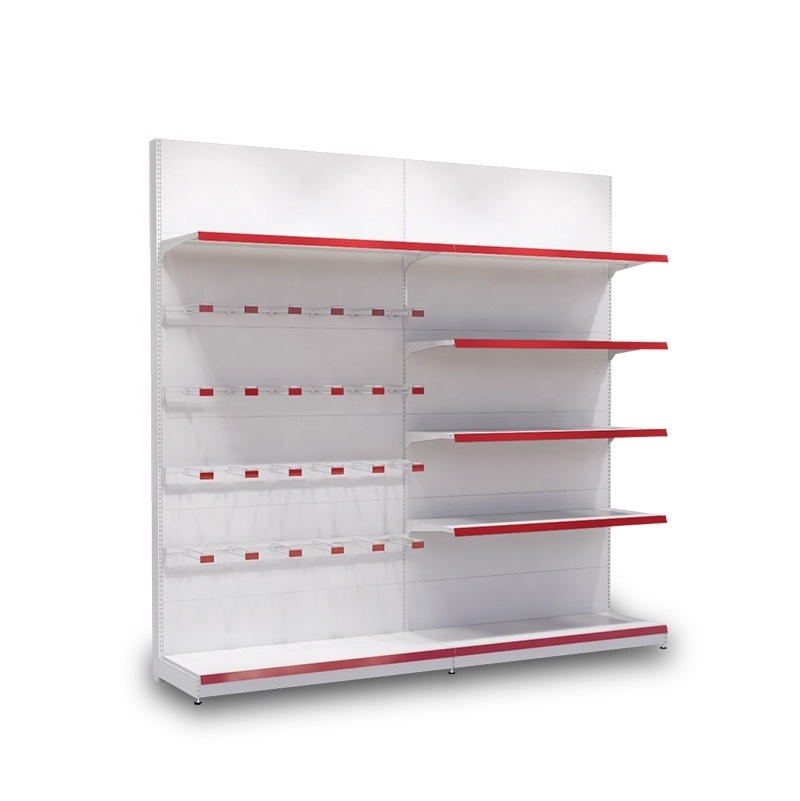 Retail supermarket shelf label heavy duty gondola shelving supermarket shelves